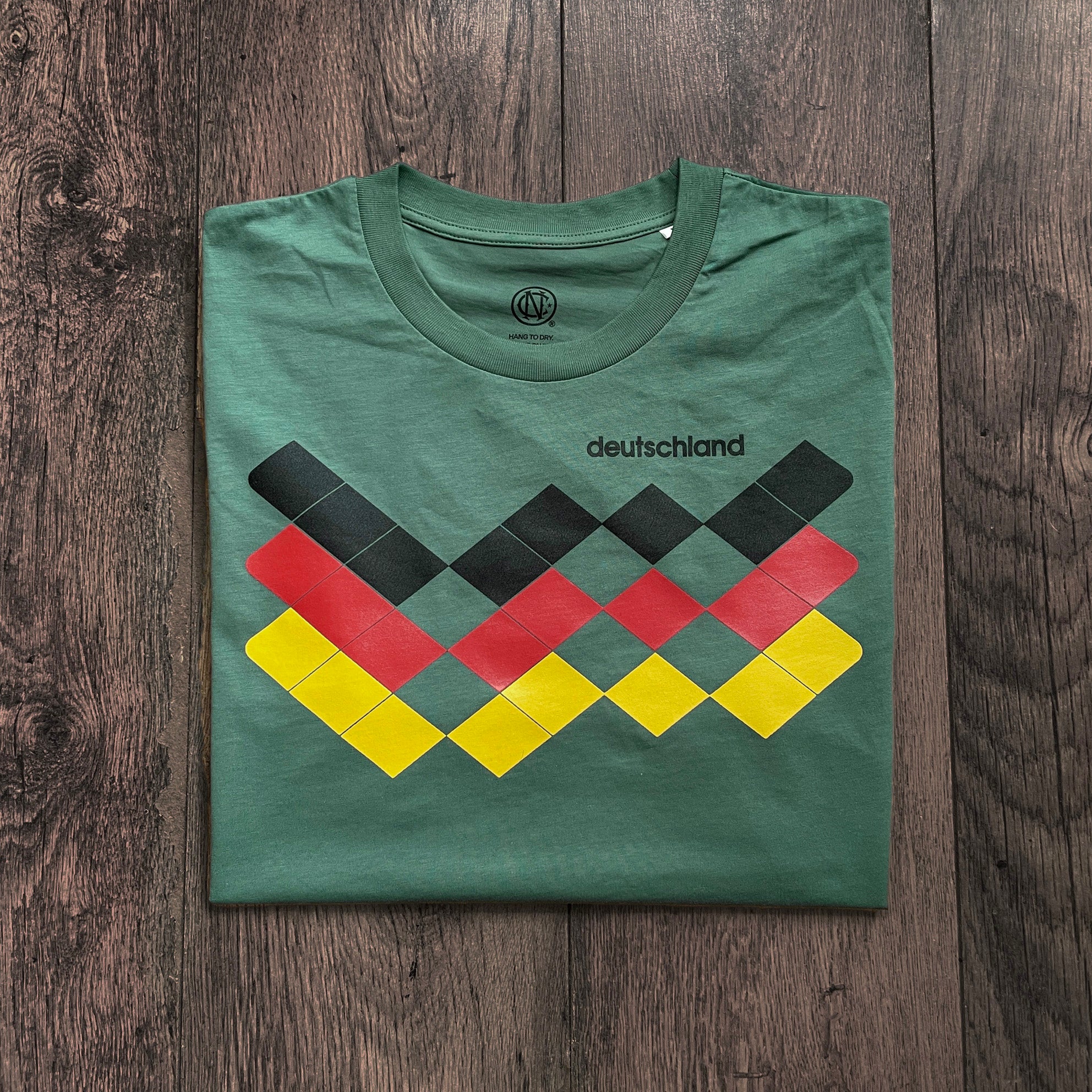 Deutschland Germany Green T-shirt