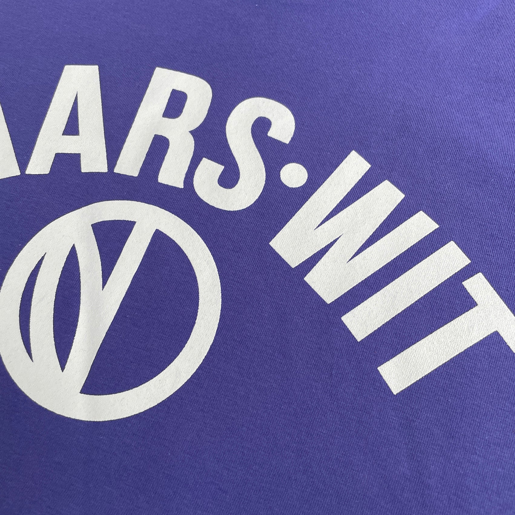 Paars Wit T-shirt