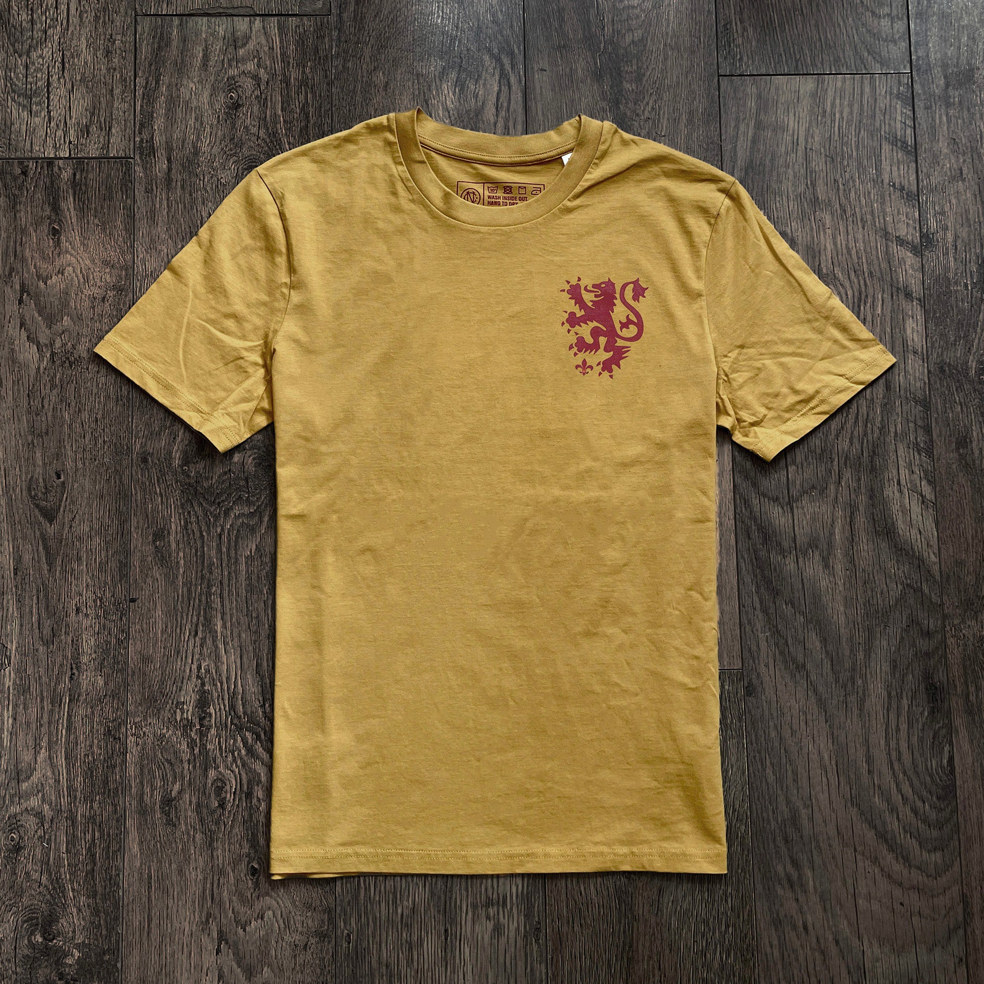 Scotland ochre t-shirt