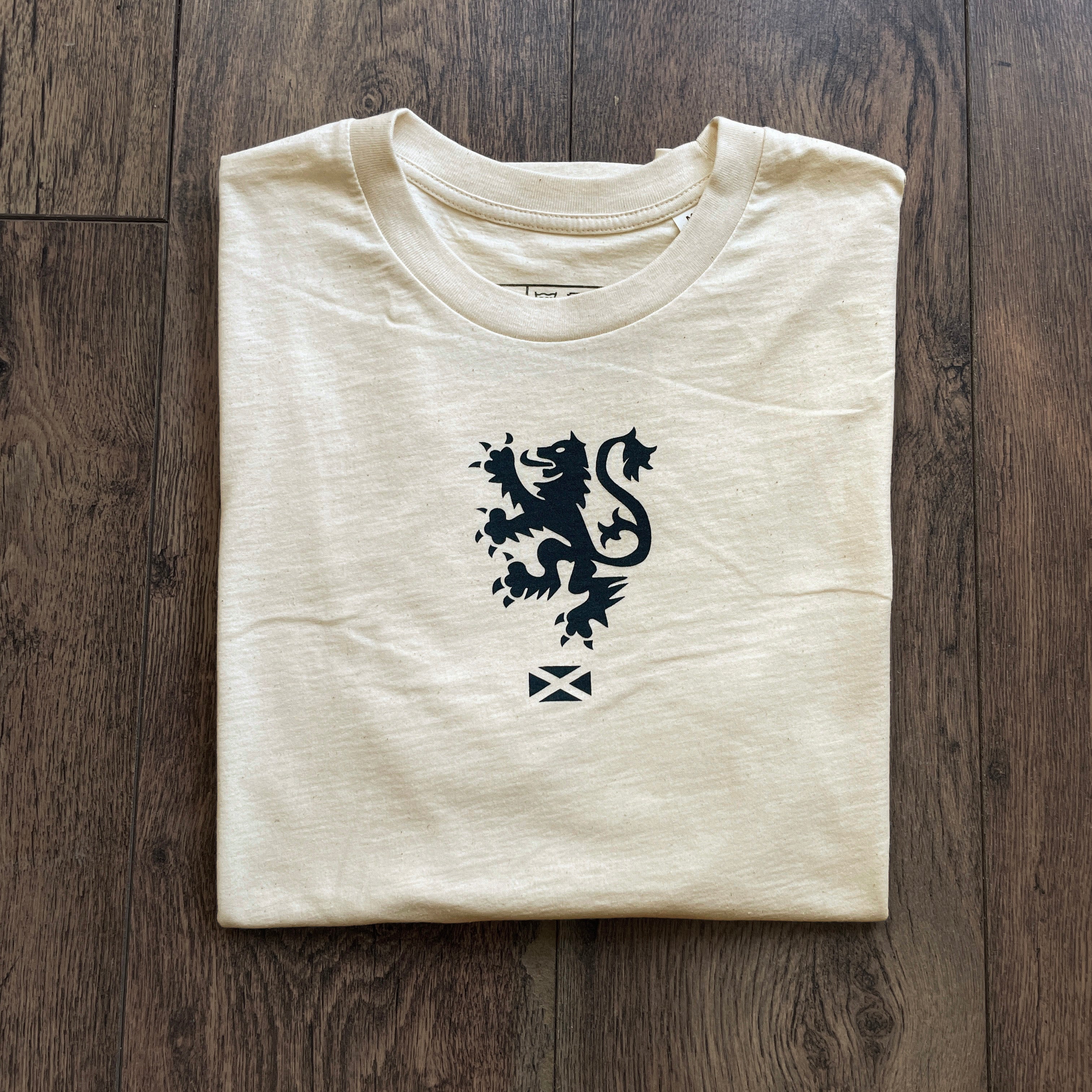 Scotland 'Saltire' Raw T-shirt