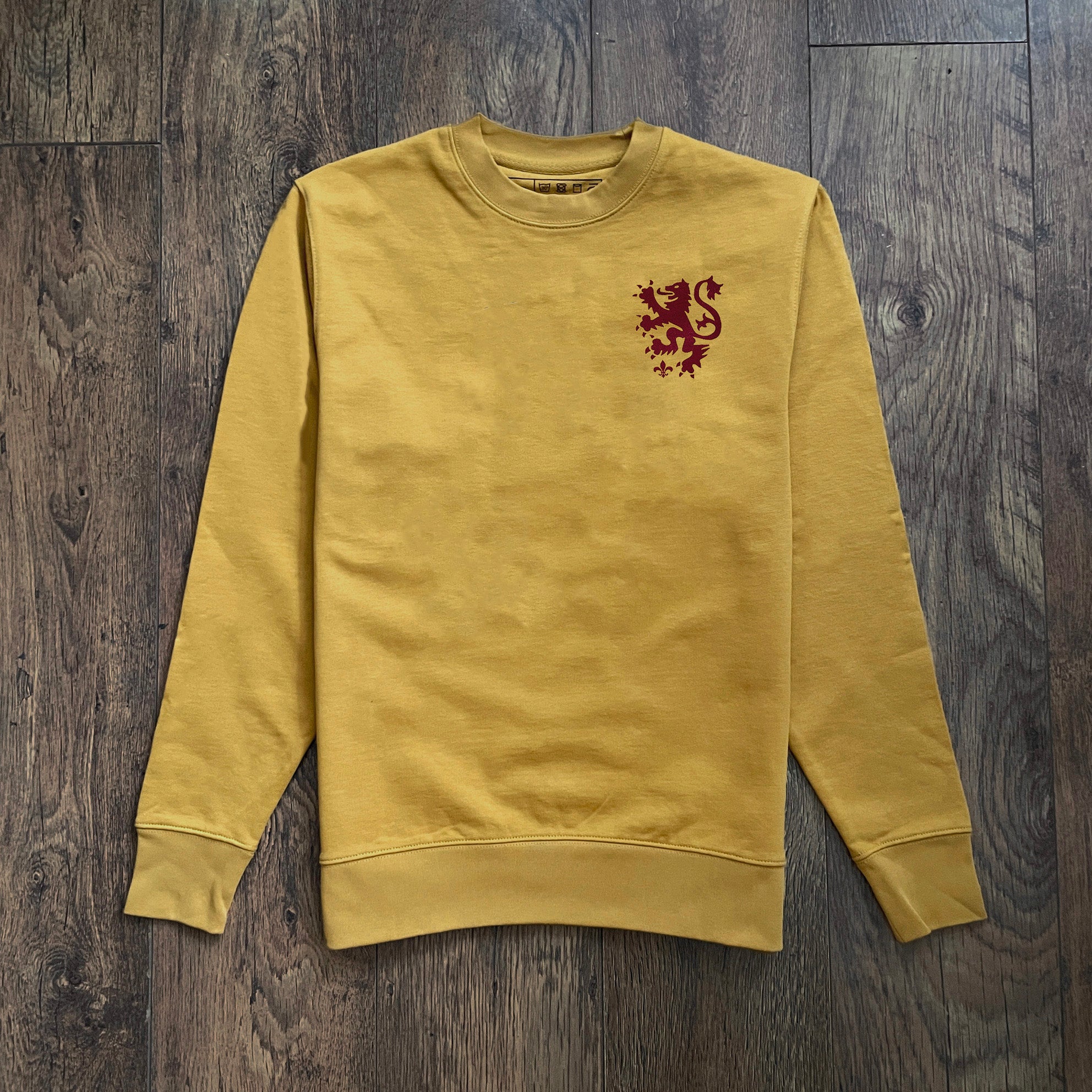 Scotland Ochre 'Fleur de Lis' Sweatshirt
