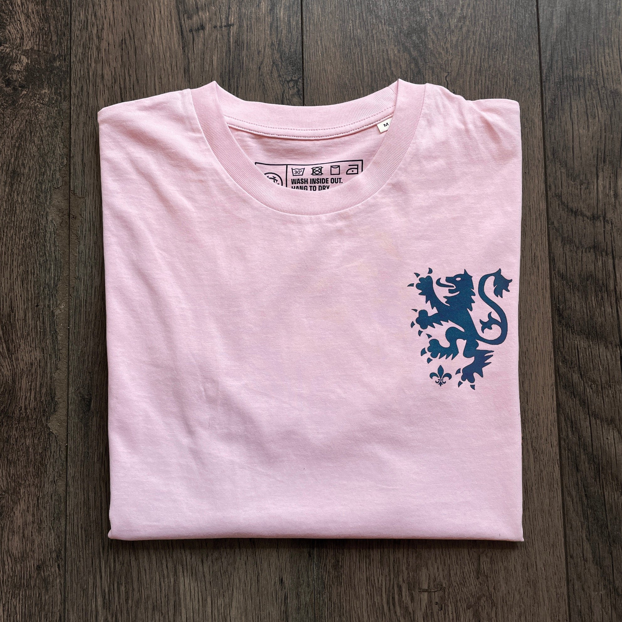Scotland 'Fleur de Lis' Pink T-shirt