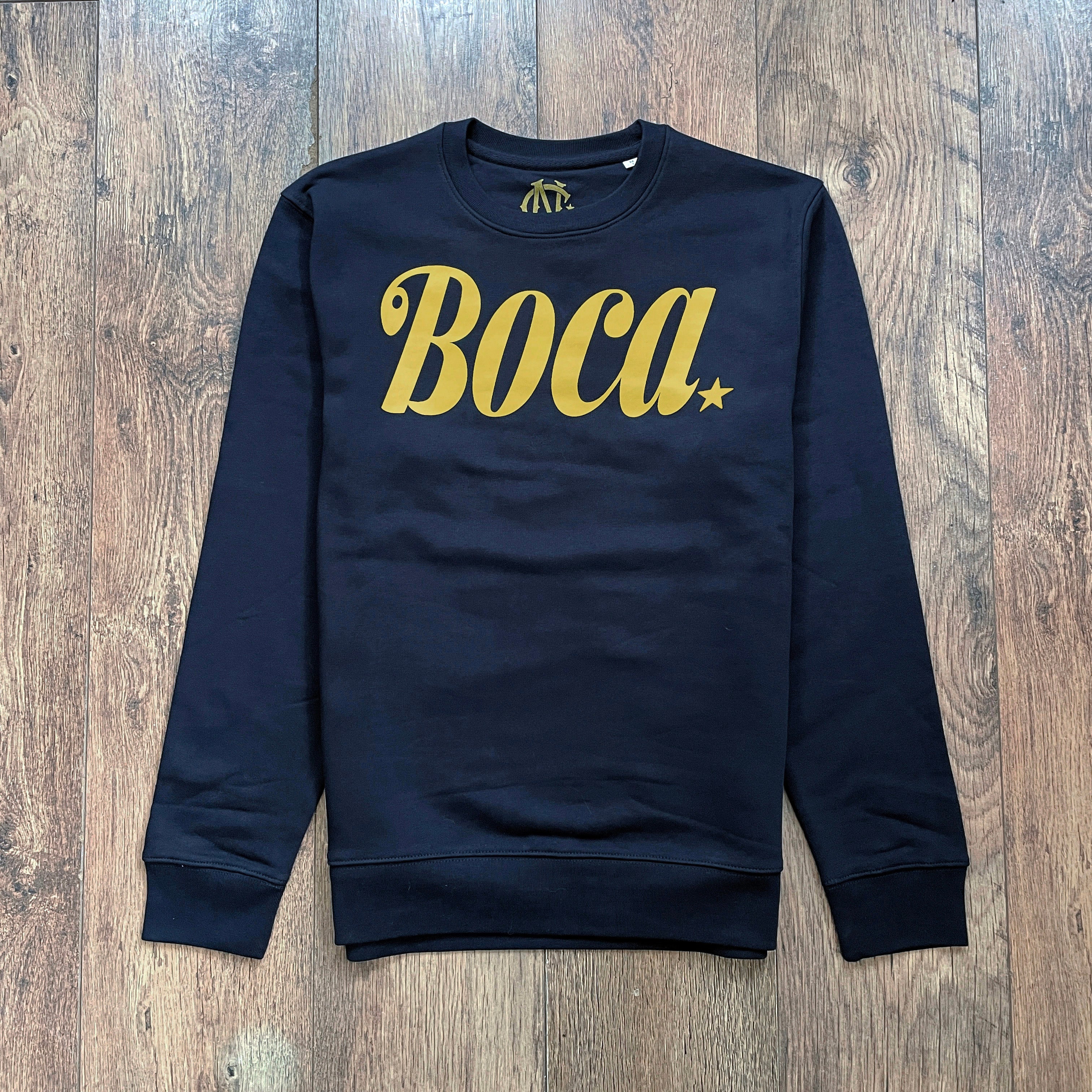 Boca football sweatshirt retro football t-shirt