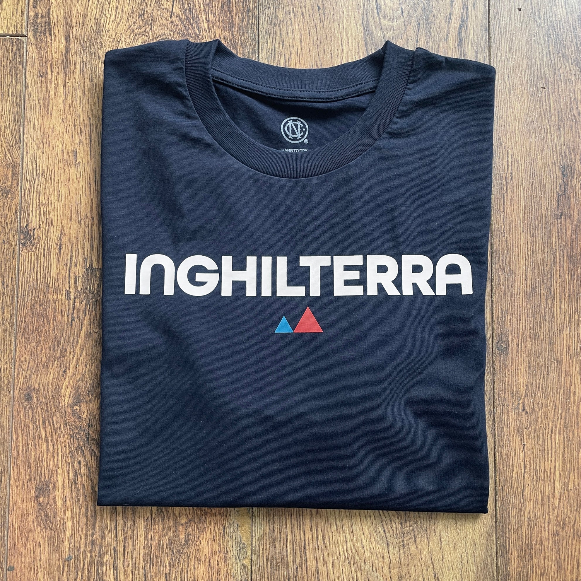 England 'Inghilterra' 1990 Navy T-shirt