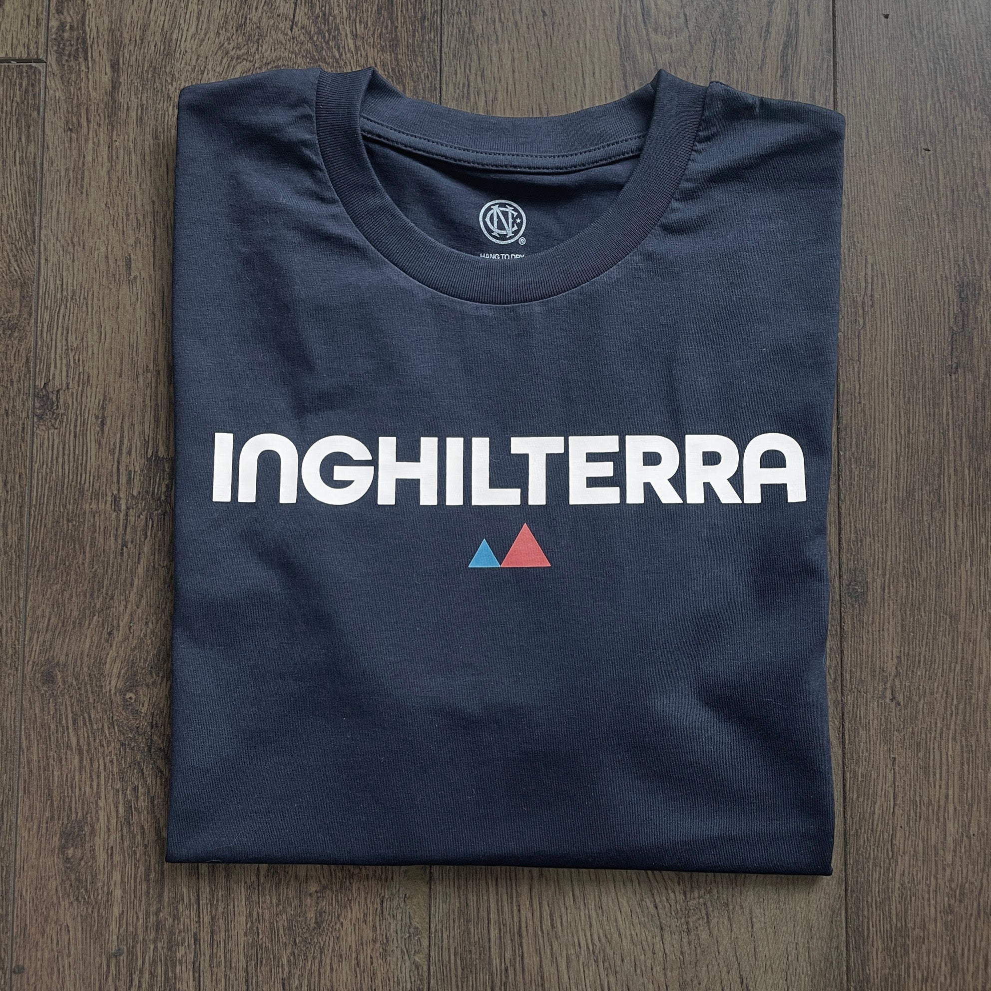 England 'Inghilterra' 1990 Navy T-shirt