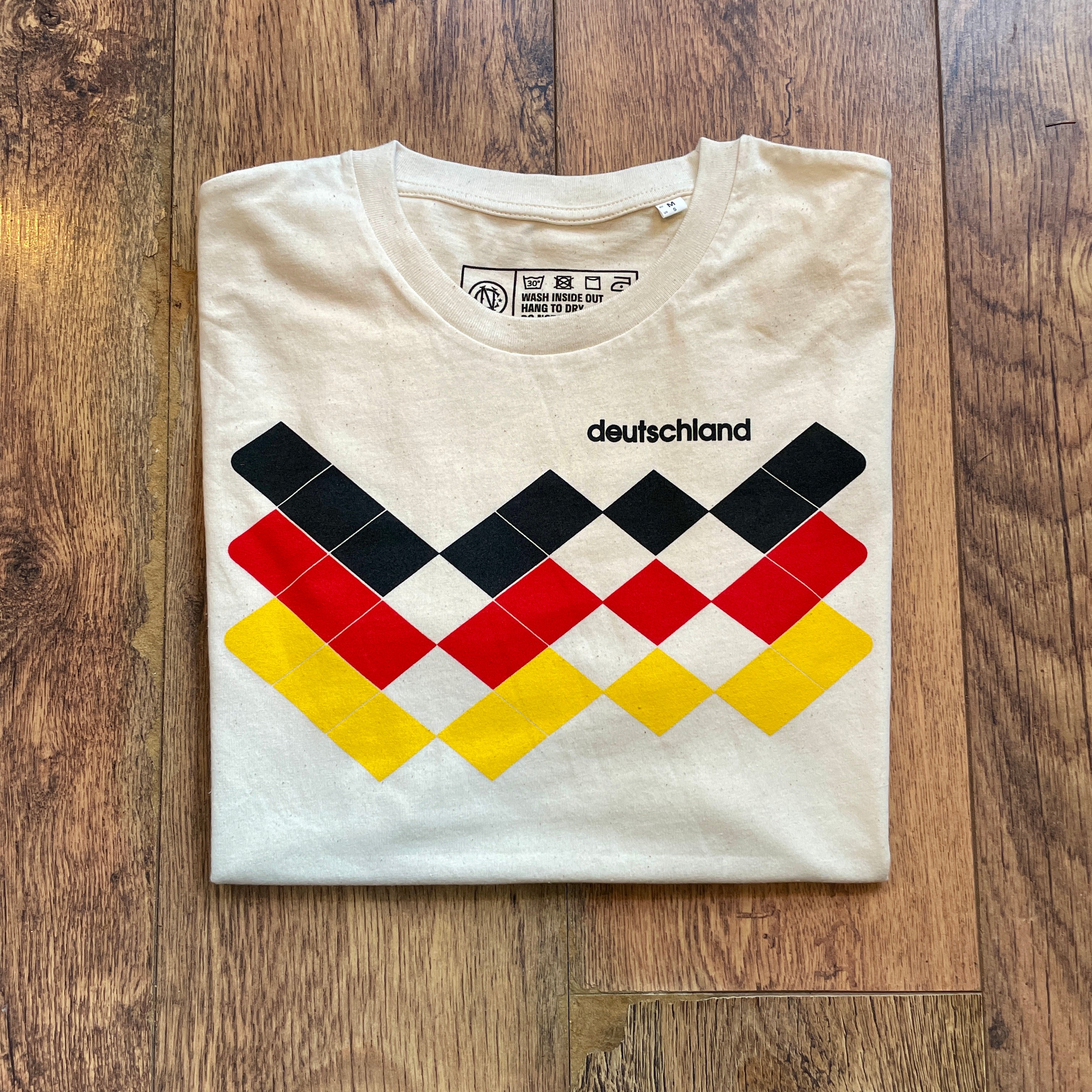 Germany Deutschland 1990 retro football t-shirt