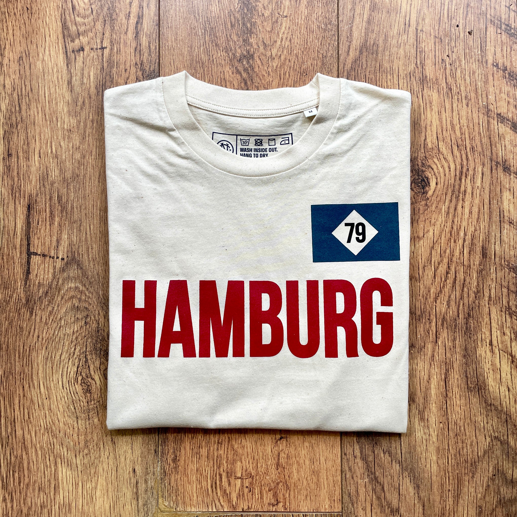 Hamburg 1979 retro football t-shirt