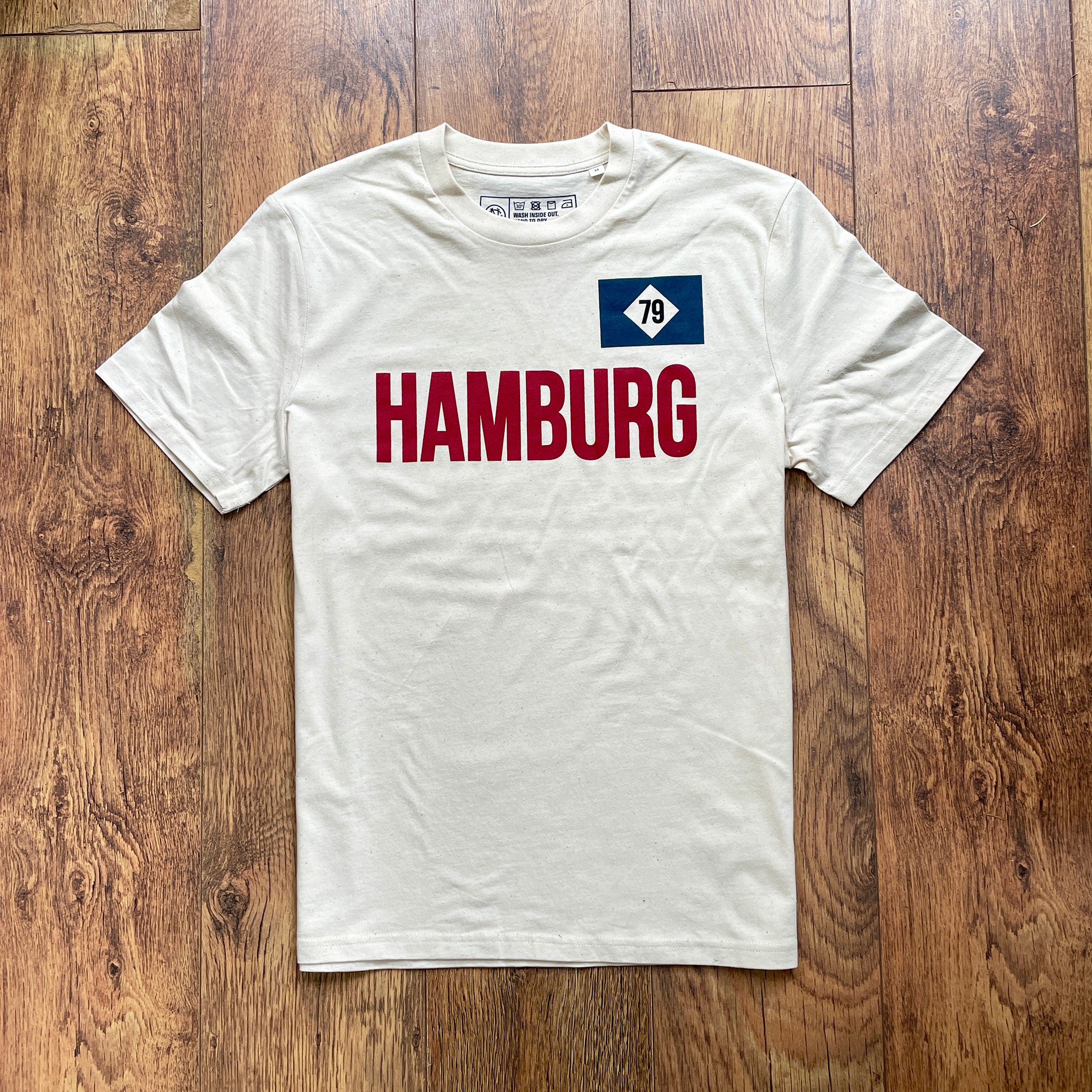 Hamburg 1979 retro football t-shirt