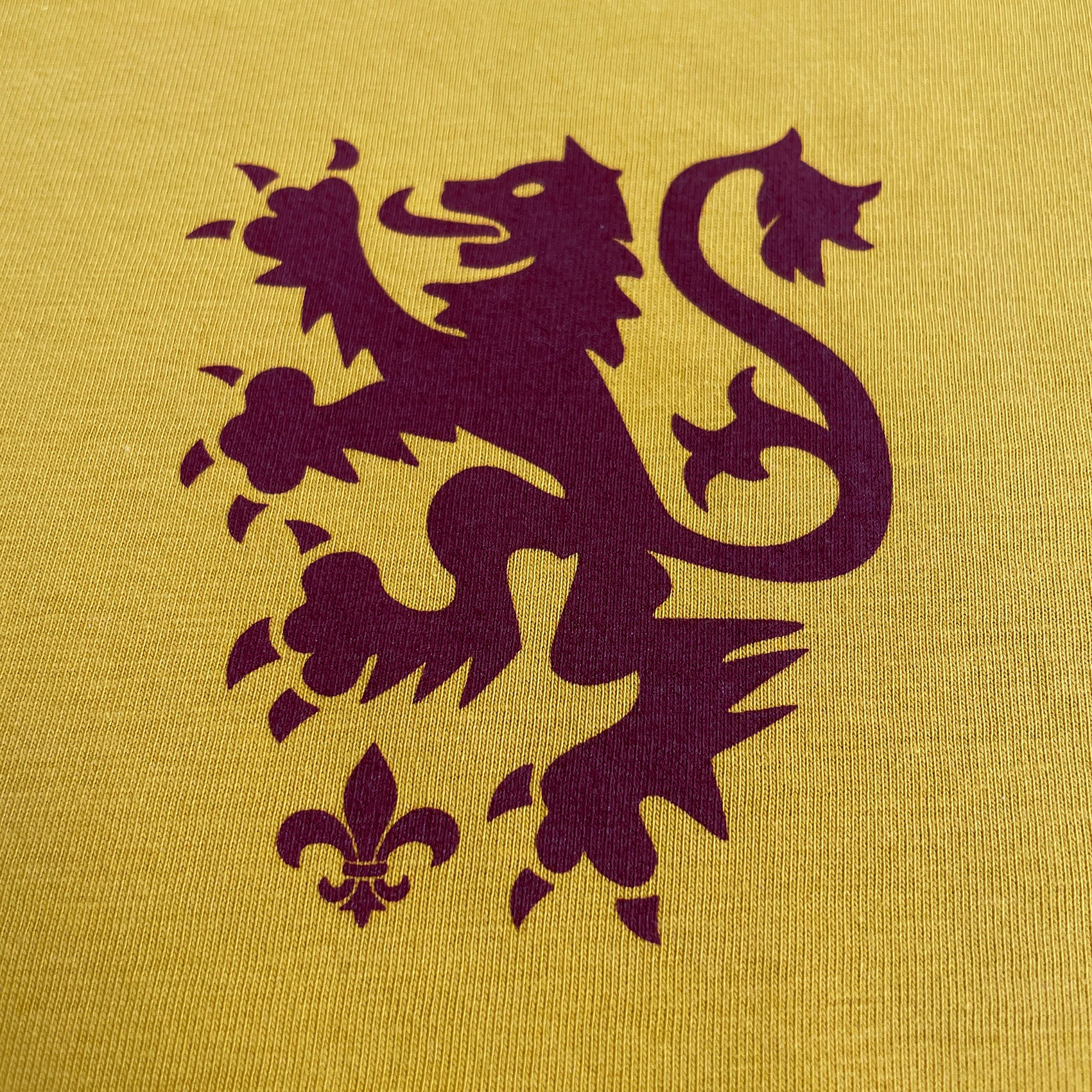 Scotland Ochre 'Fleur de Lis' Sweatshirt