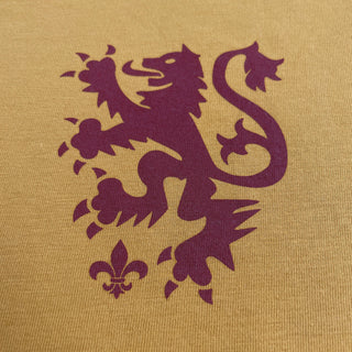Scotland Ochre 'Lion Rampant' T-shirt