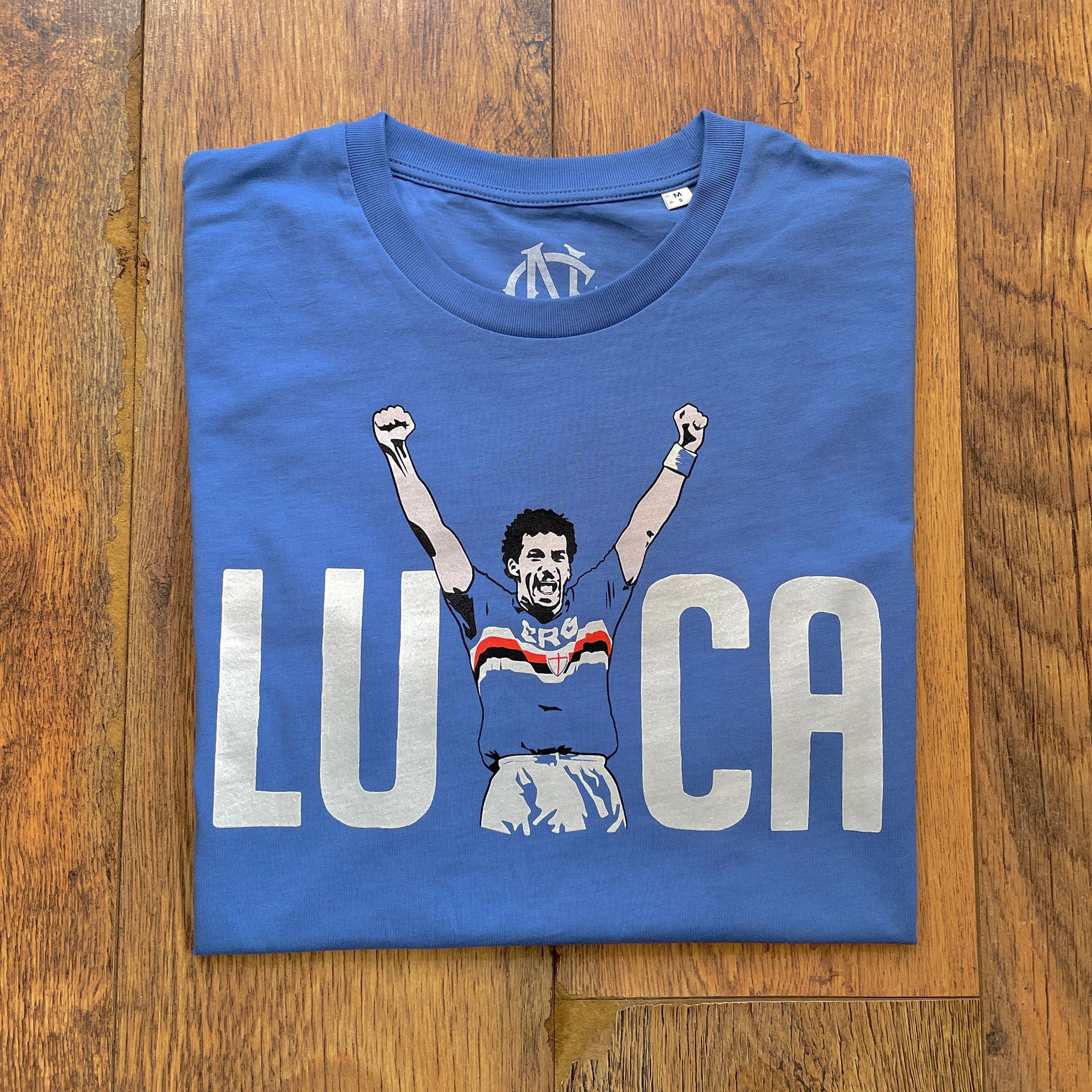 Luca Samp retro football t-shirt