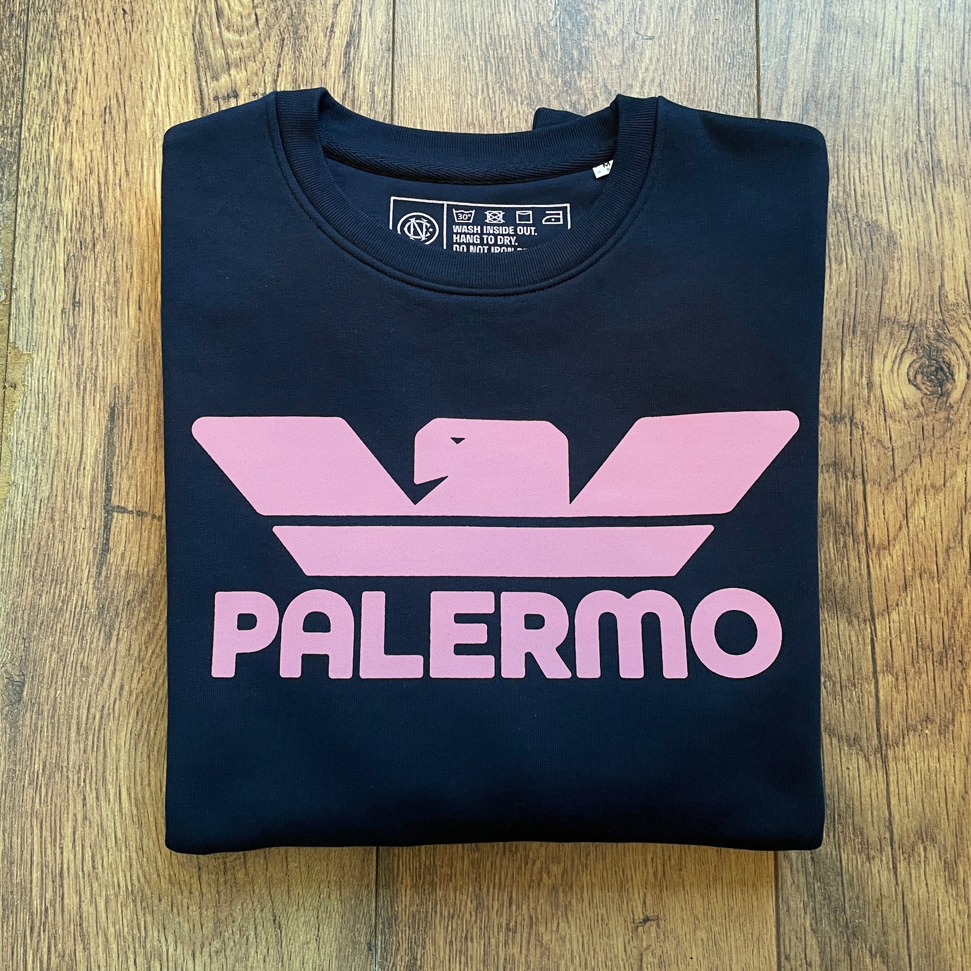 Palermo navy football sweatshirt t-shirt