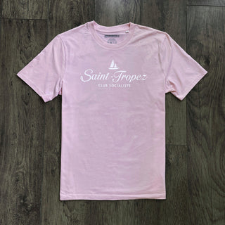 Saint-Tropez Socialiste Pink T-shirt