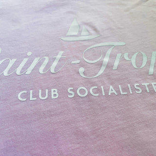 Saint-Tropez Socialiste Pink T-shirt
