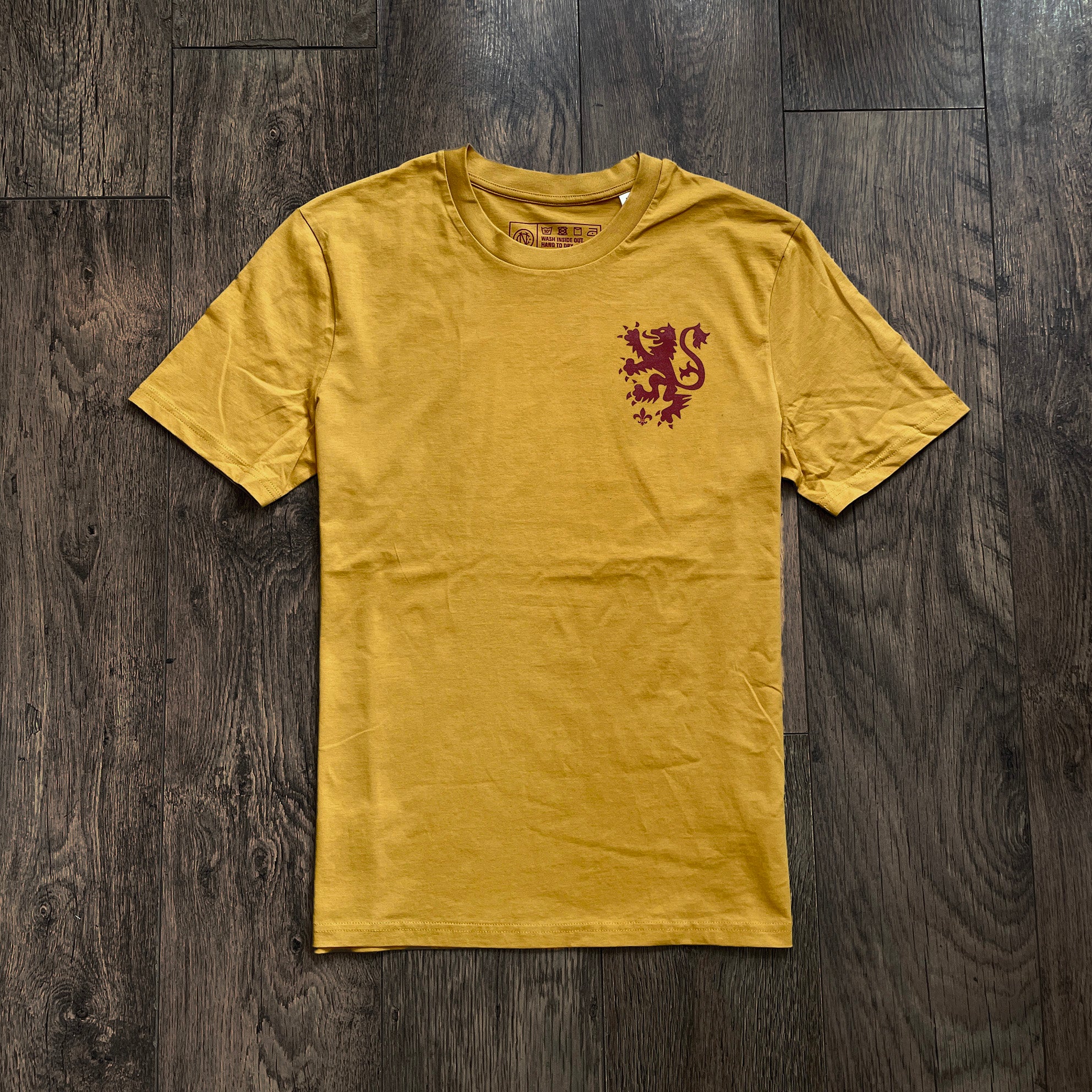 Scotland Ochre 'Fleur de Lis' T-shirt