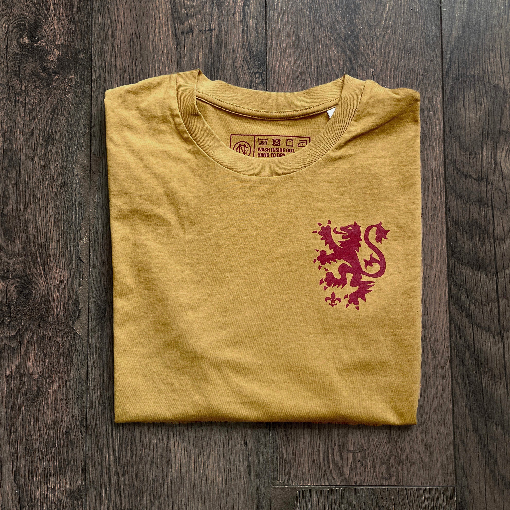 Scotland ochre t-shirt