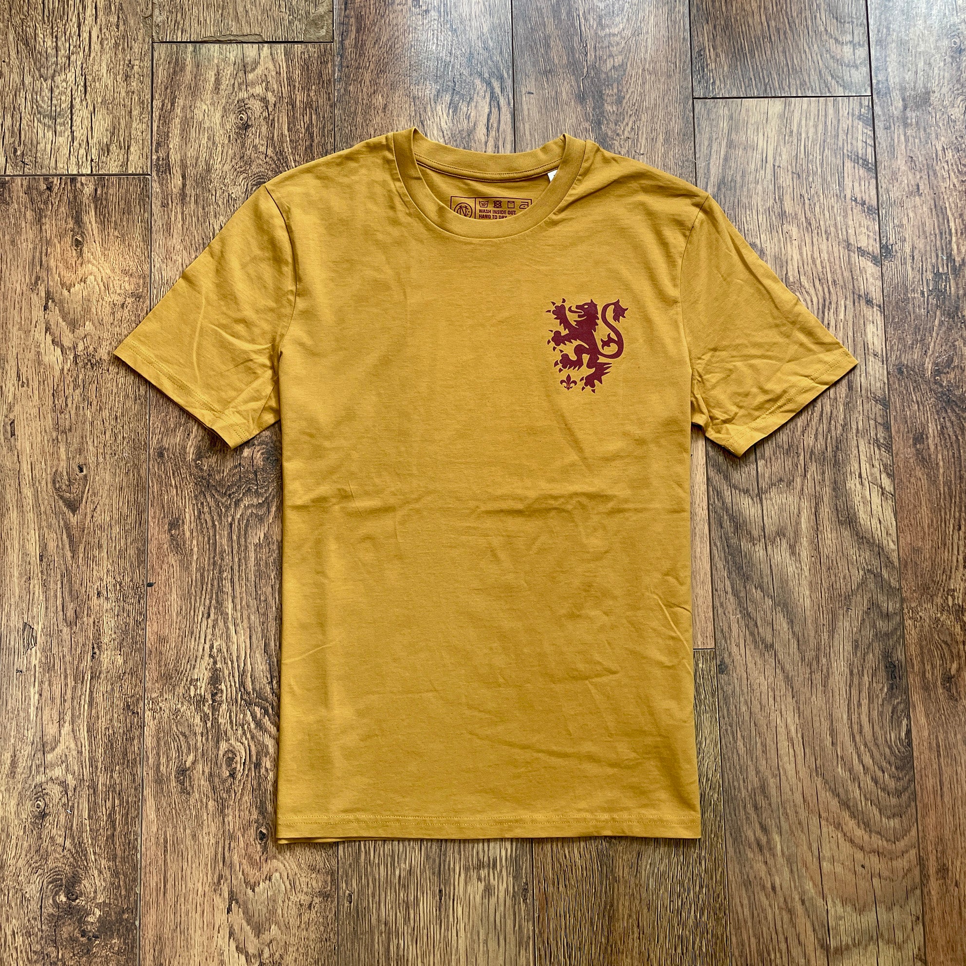 Scotland Ochre 'Fleur de Lis' T-shirt