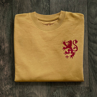 Scotland Ochre 'Lion Rampant' Sweatshirt