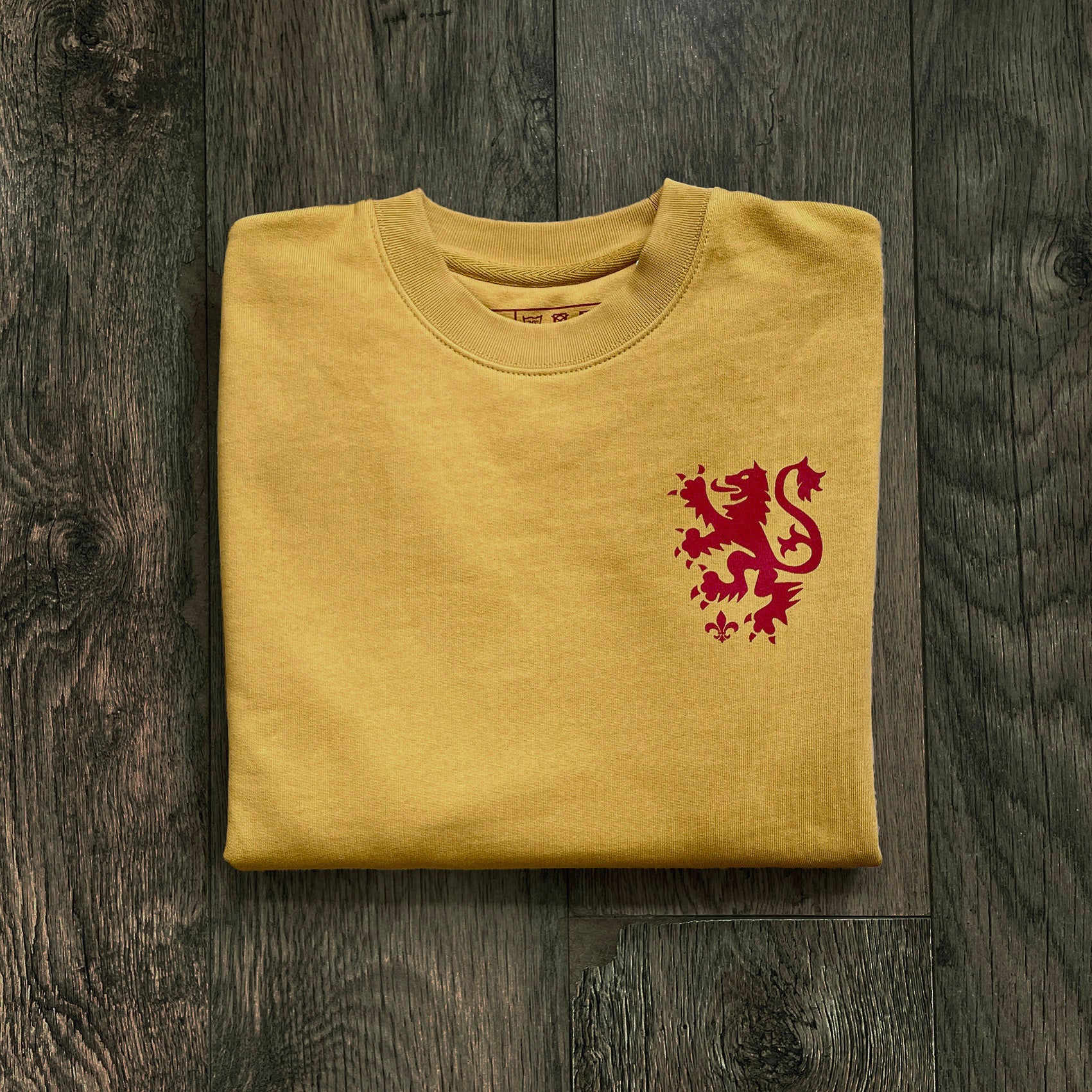 Scotland ochre sweatshirt