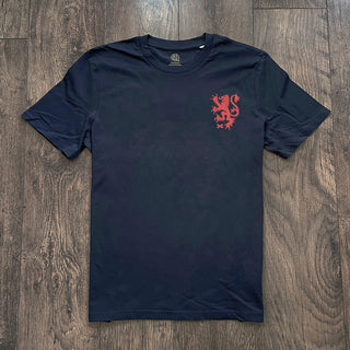 Scotland Navy Red 'Lion Rampant' T-shirt
