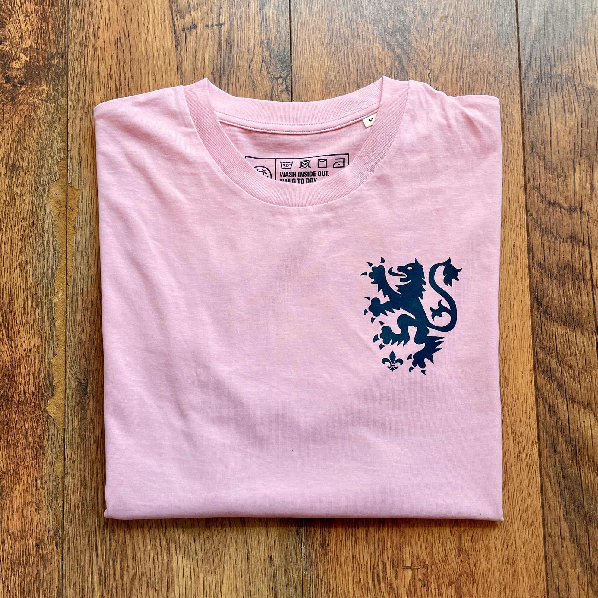 Scotland pink football t-shirt 