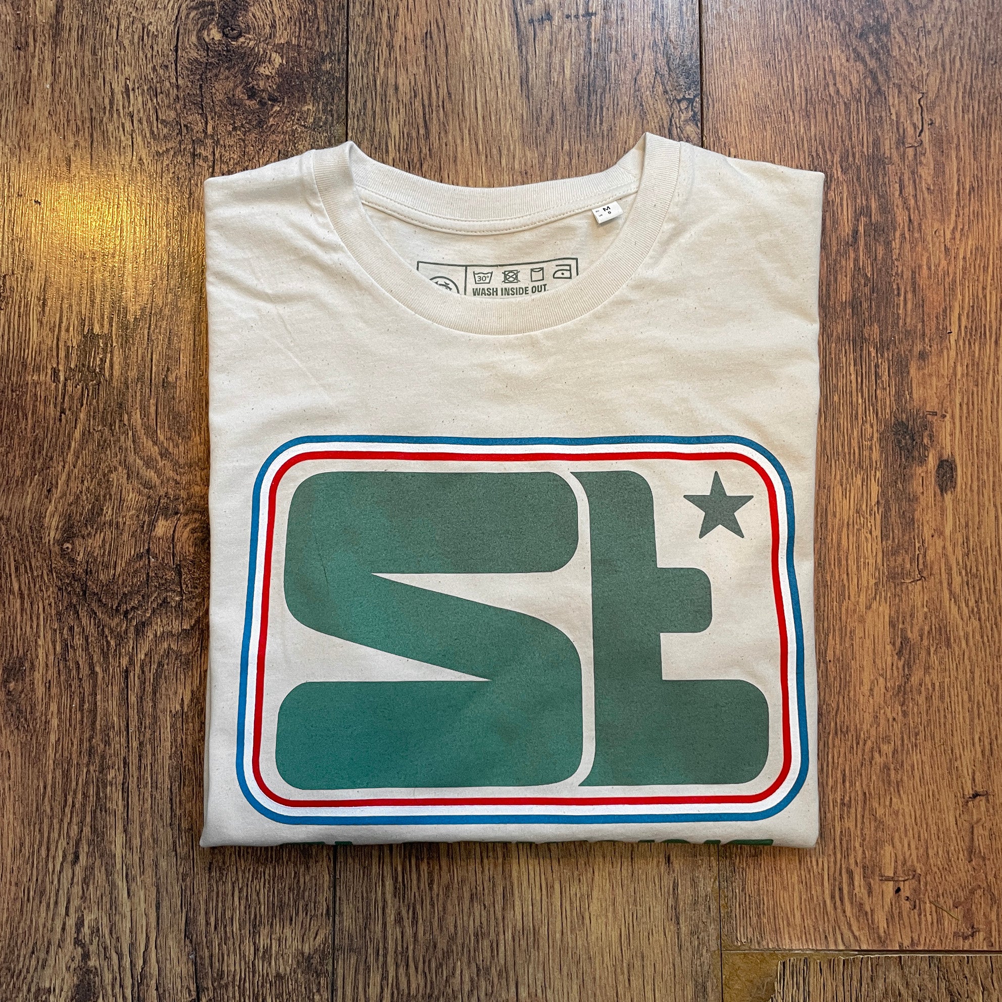 St Etienne raw football retro football t-shirt