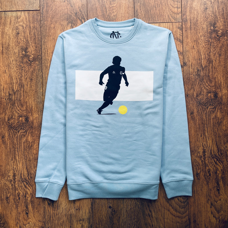 Maradona Argentina 1986 inspired sweatshirt - The North Curve - Classic retro football shirt / football top
