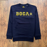 Boca Bombonera inspired sweatshirt - The North Curve - Classic retro football shirt / football top